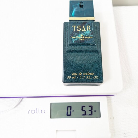Vintage Tsar de Van Cleef & Arpels Paris Eau De Toilette 1.7 floz 1991 fragrance - Picture 6 of 6